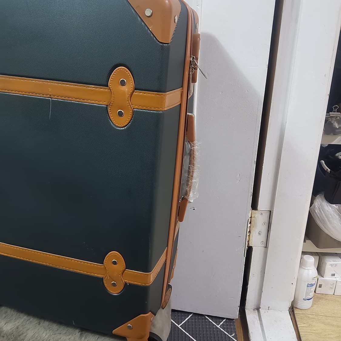 넘나 이뿐 24인치 클래식 빈티지 승무원 캐리어 2번씀 상품이미지3