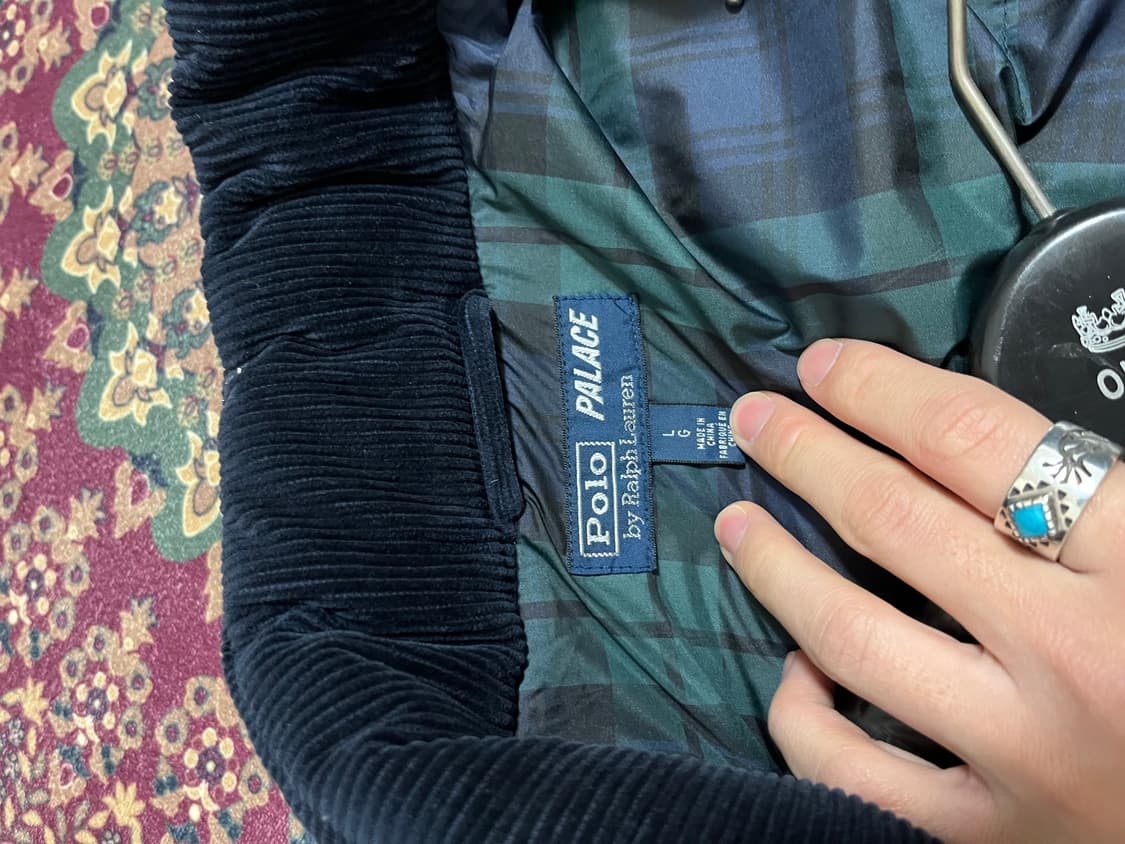 팔라스 폴로 코듀로이 패딩 사이즈 라지 상품이미지8