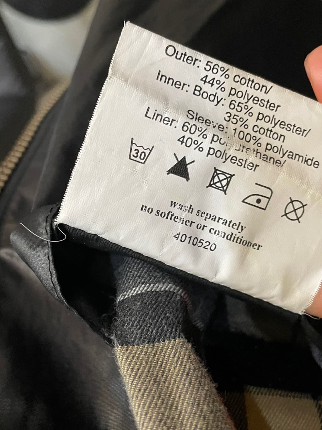 바버 인터내셔널 카본 피니쉬 자켓 상품이미지9