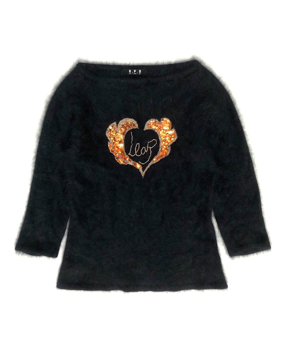 Vintage 앙고라 7부 니트  상품이미지1