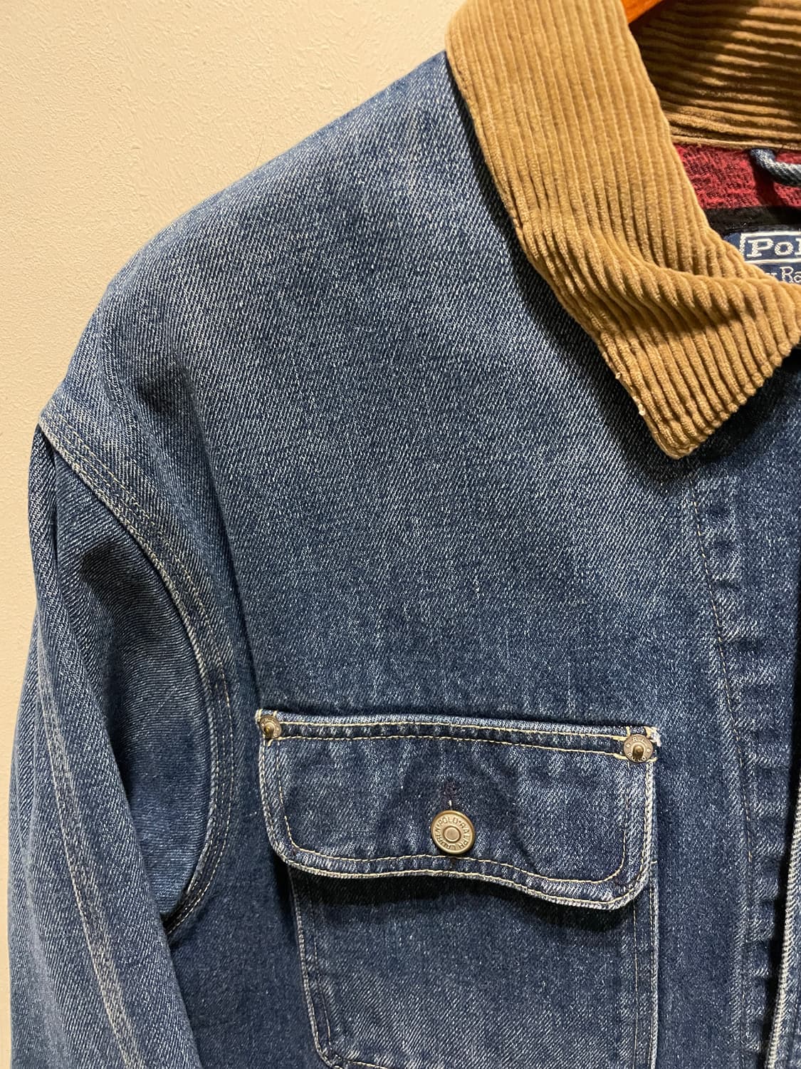 폴로 덩가리 데님자켓 XL 상품이미지5