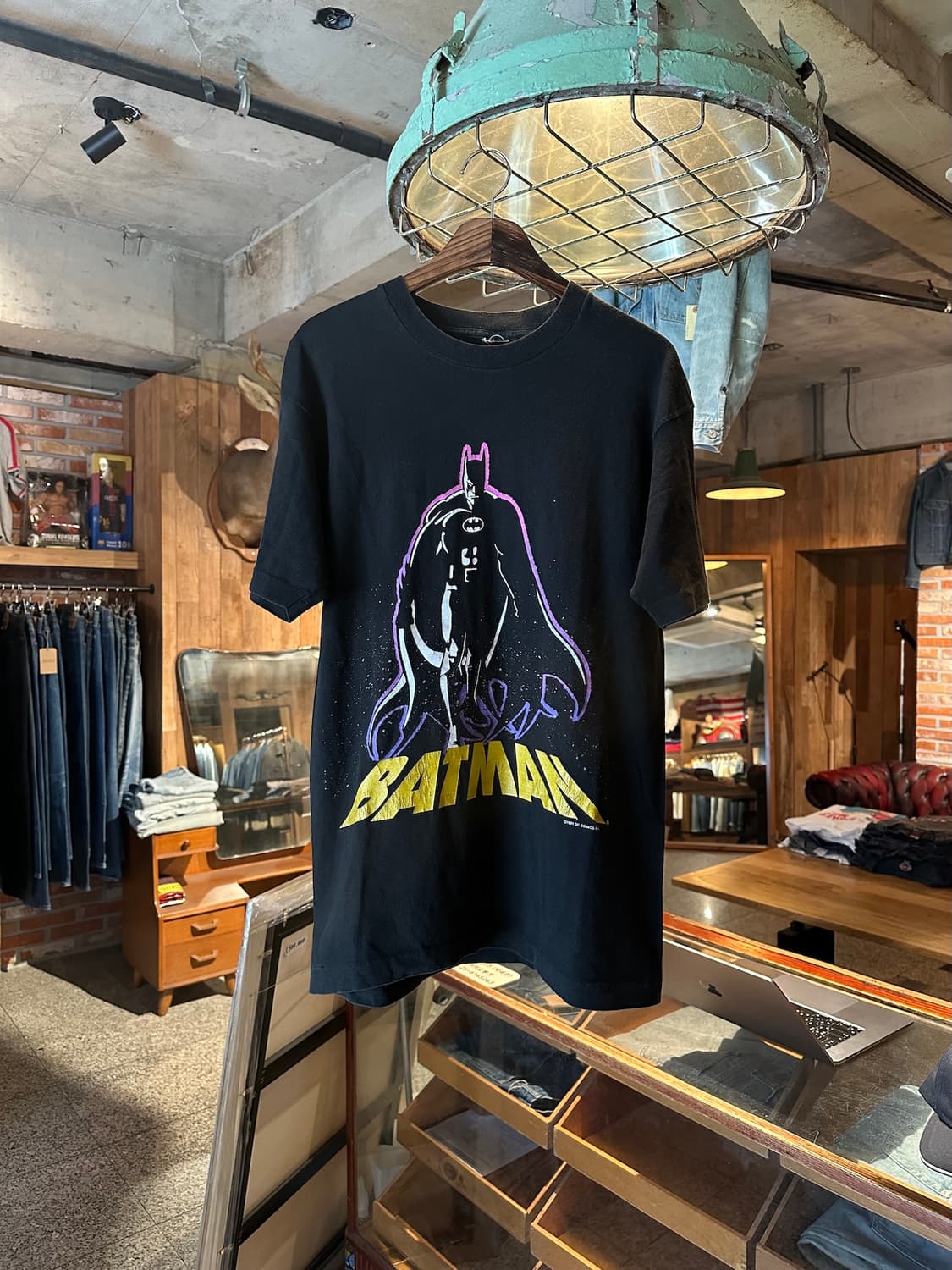 90s USA DC COMICS 빈티지 베트맨 티셔츠 상품이미지1