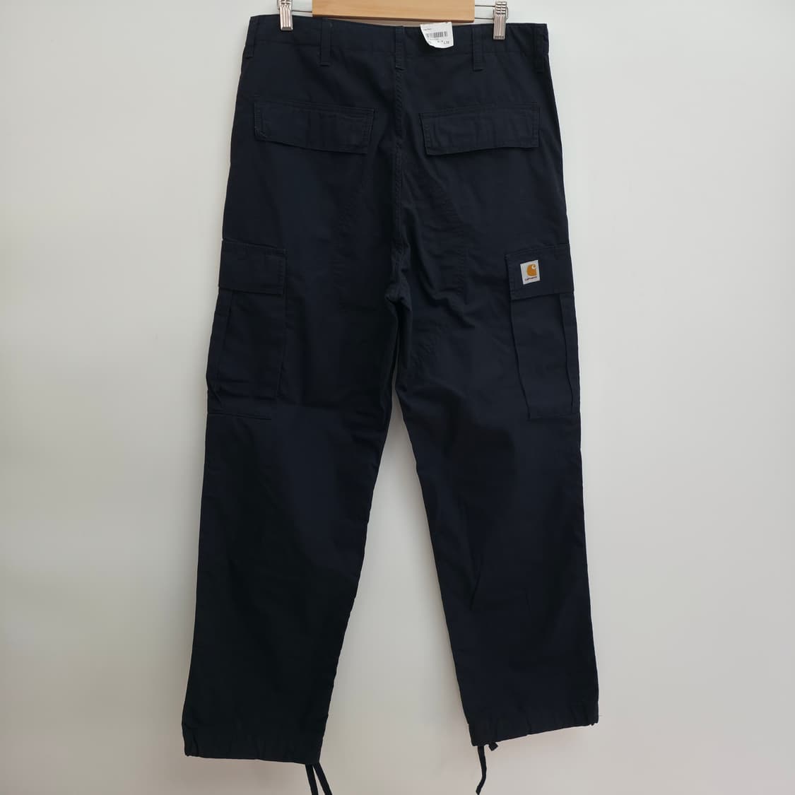 [32/32] [새상품] 칼하트 wip 블랙 카고 팬츠 상품이미지4