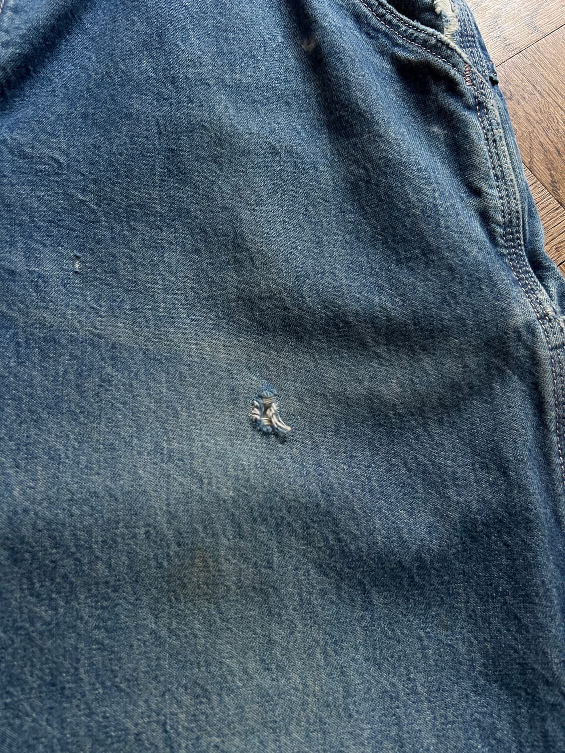 [36]칼하트FR USA 빈티지 워싱 싱글니 카펜터 워크 데님 팬츠 상품이미지4