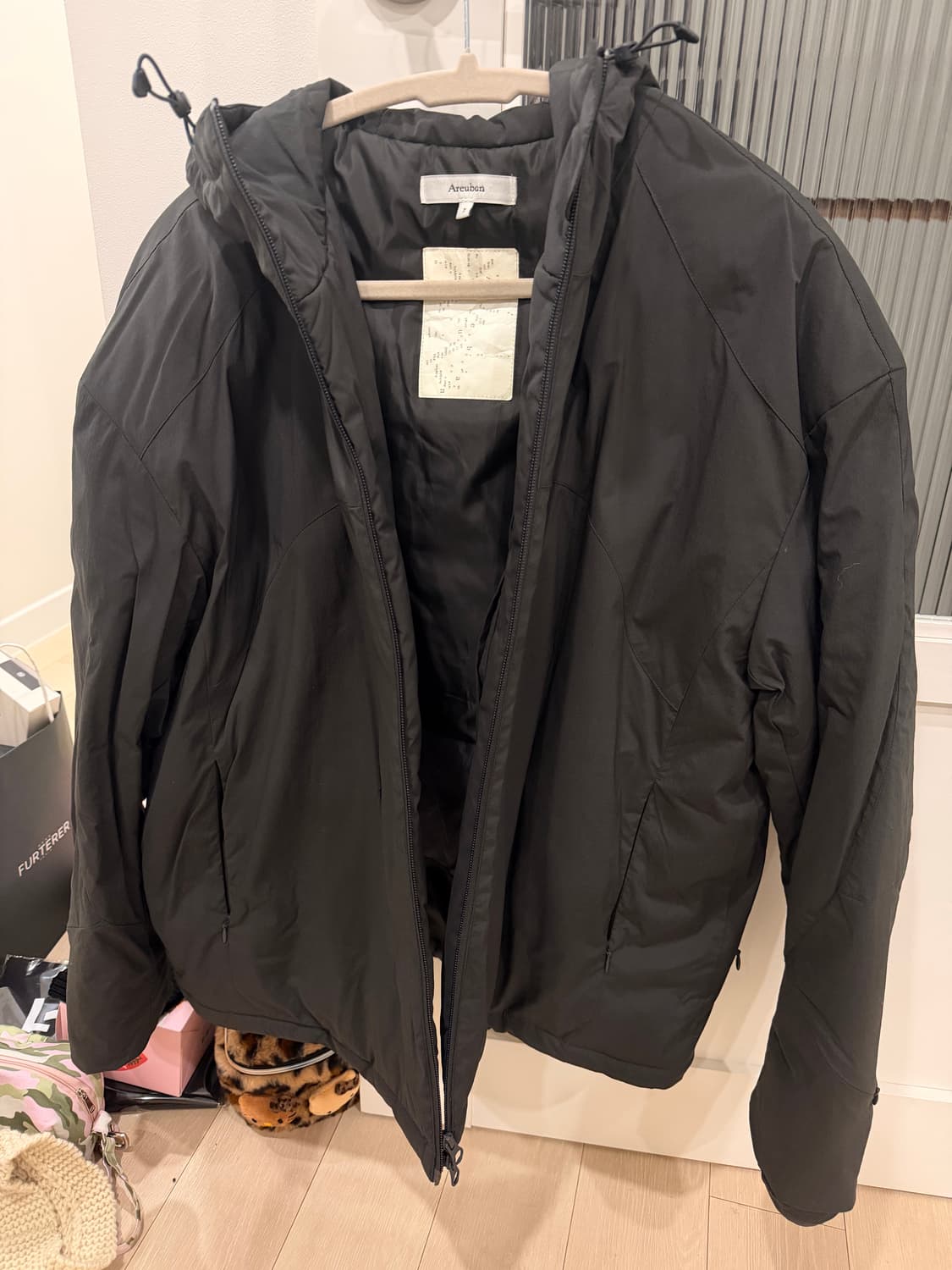 아르반 라이트 쉘 자켓 차콜 (2) 상품이미지5