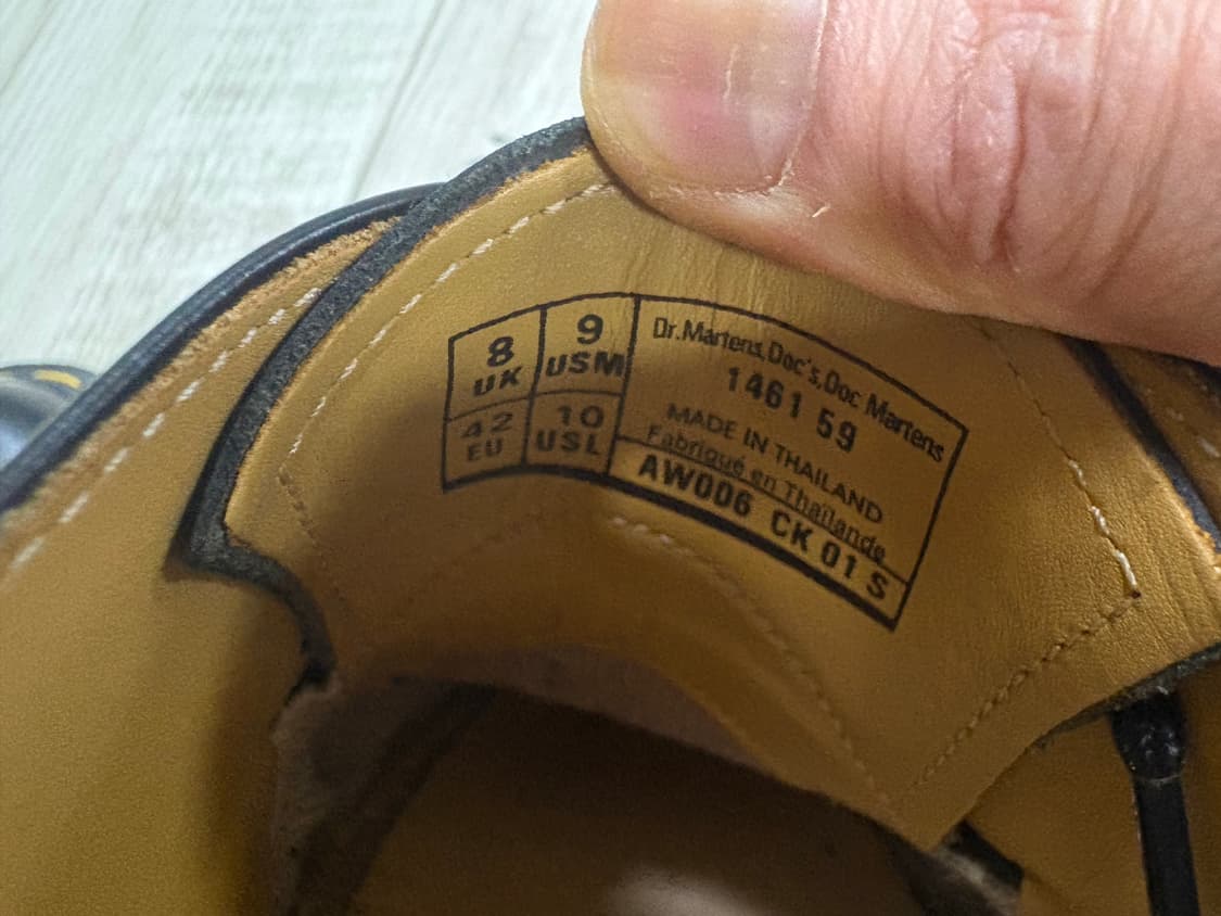 닥터마틴 1461 3홀 스무스 270 상품이미지7
