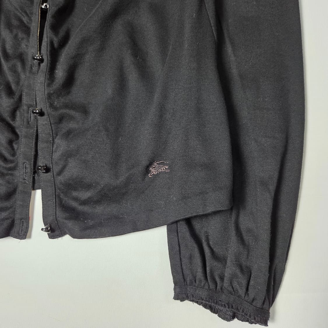 [Burberry] 버버리 블루라벨 셔링 버튼업 긴팔 가디건 상품이미지7