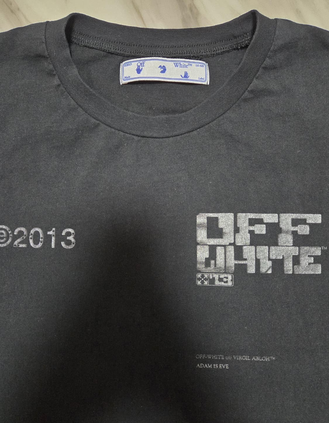 오프화이트 테크 마커 애로우 반팔티  상품이미지3