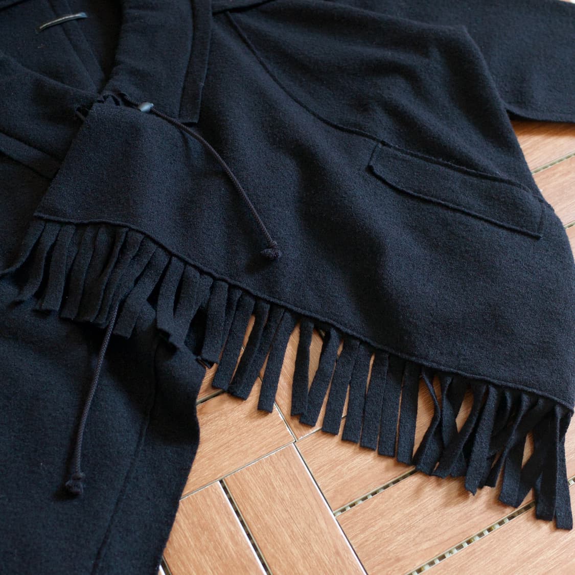 Y’s Yohji yamamoto fringe wool jacket 상품이미지5