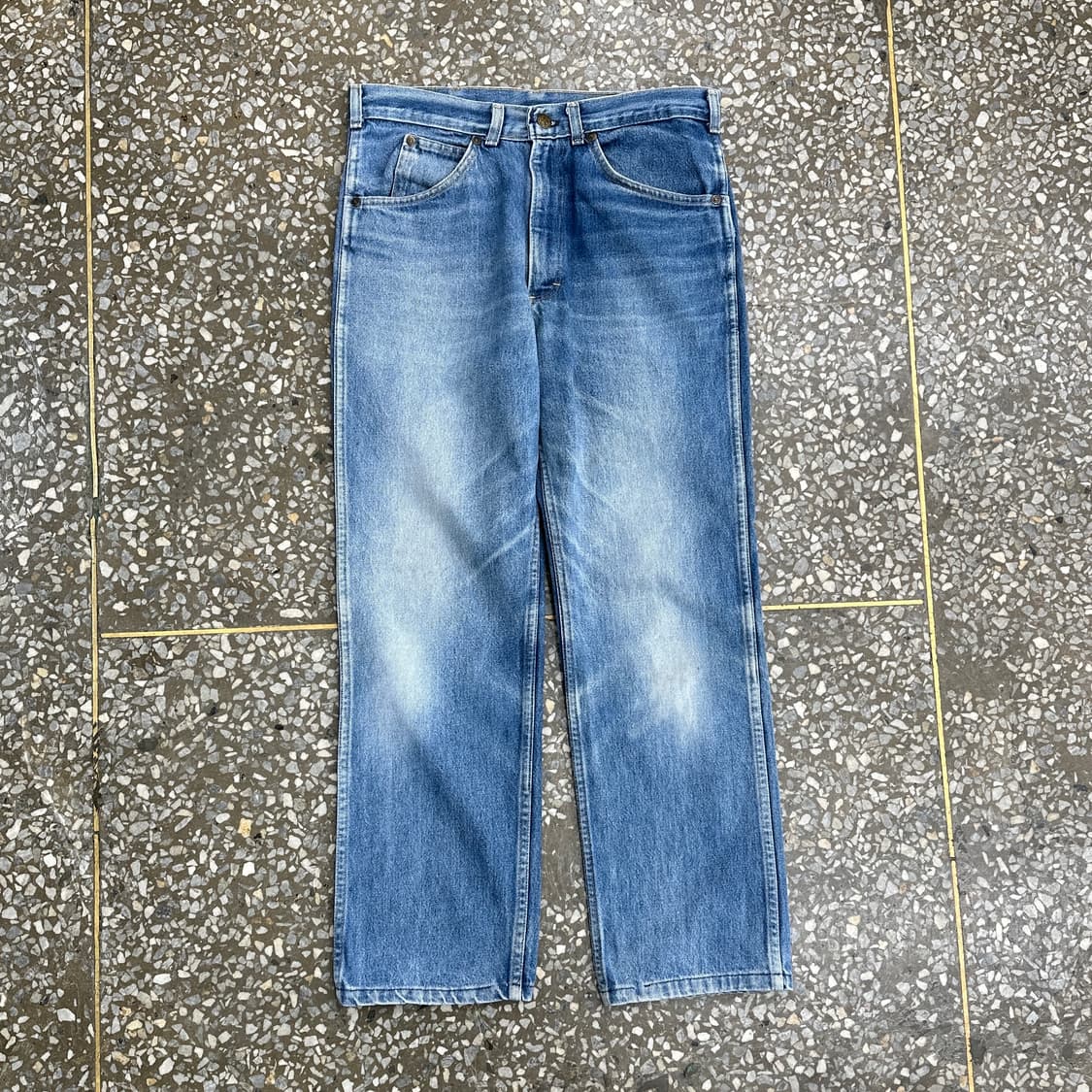 7~80s USA 오시코시 블루 진 데님 팬츠 32 상품이미지1