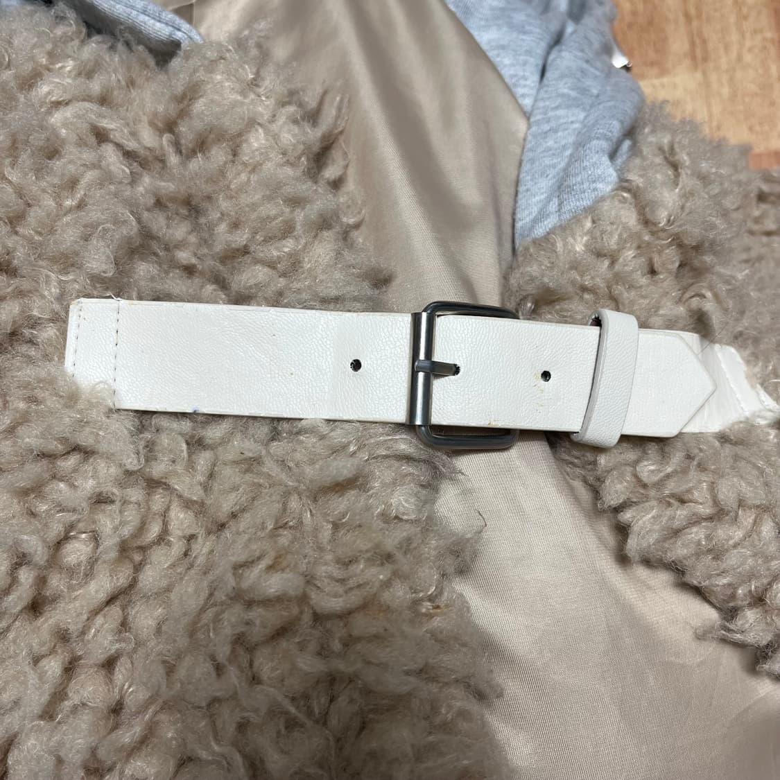 빈티지 뽀글이 후드자켓 상품이미지5