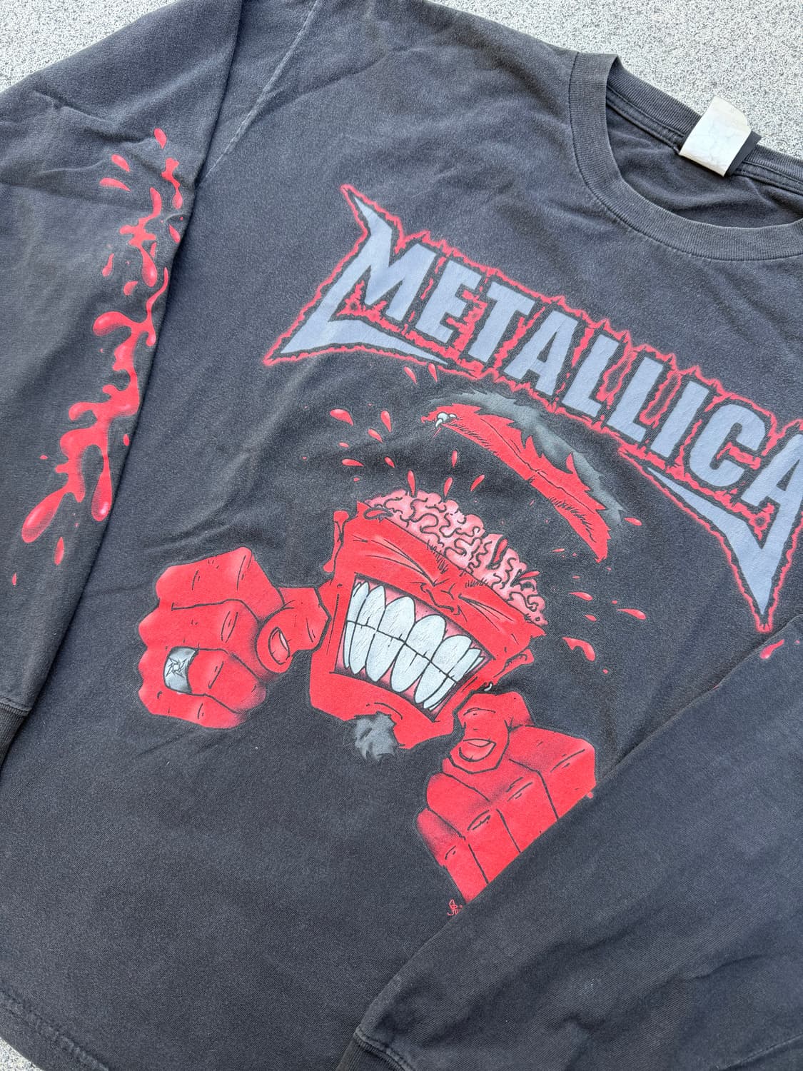Metallica vintage longsleeve (Giant tag) 상품이미지3