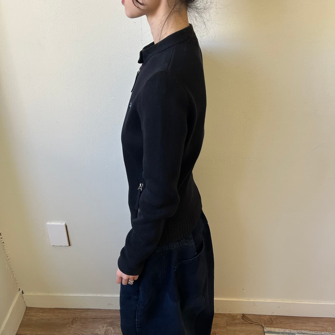 버버리 아카이브 니트 니트 집업 상품이미지2