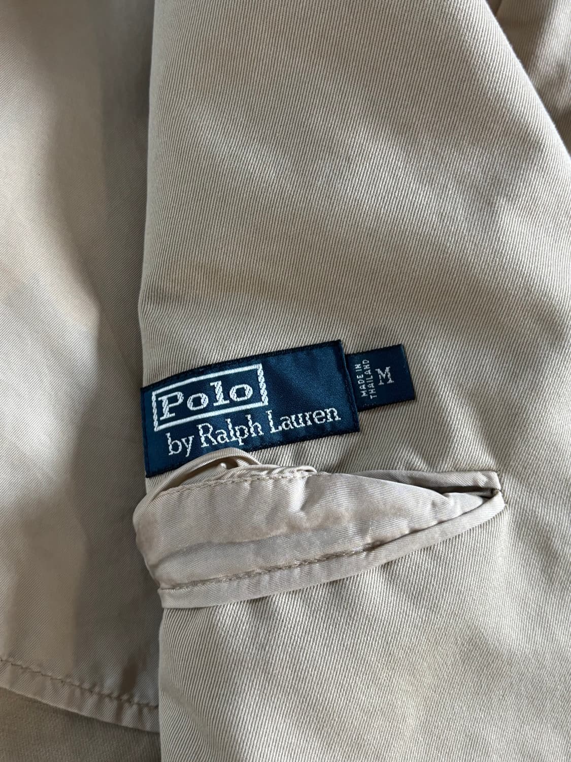 Polo 폴로 랄프로렌 베이지 코튼 블레이저 자켓 상품이미지7