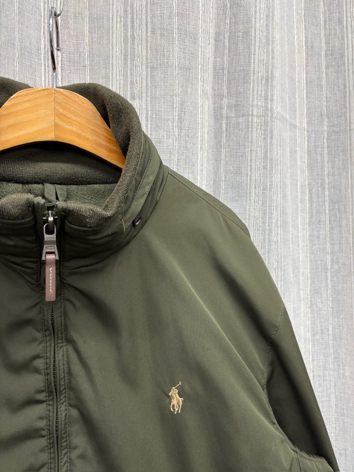 폴로 랄프로렌 카키 페리 블루종 윈드 자켓 상품이미지5