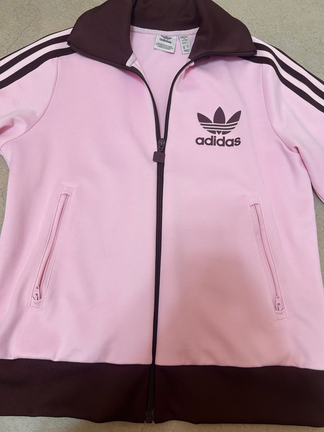 아디다스 핑크 브라운 져지 상품이미지2