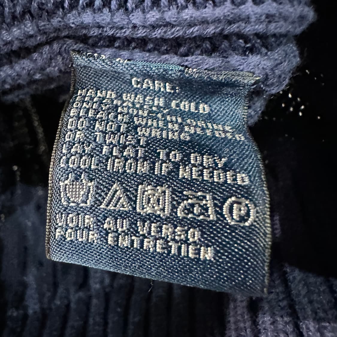 폴로랄프로렌 브이넥 니트 여성L 상품이미지4