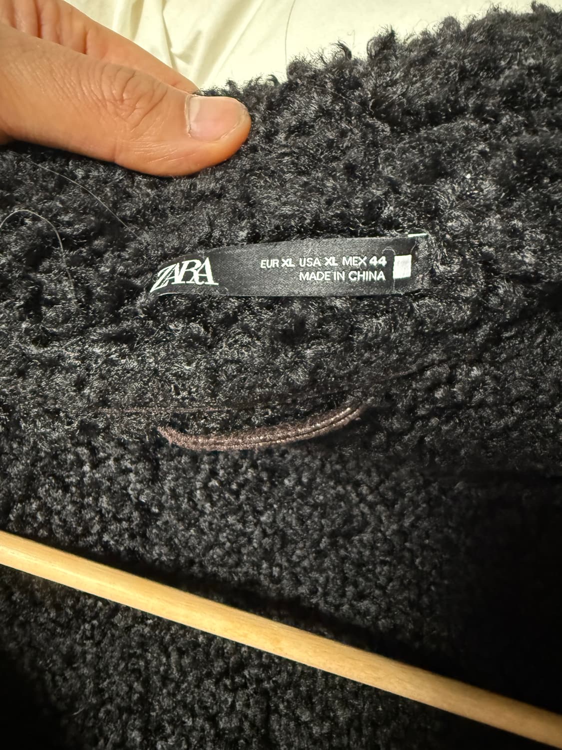 자라 무스탕 xl 상품이미지2