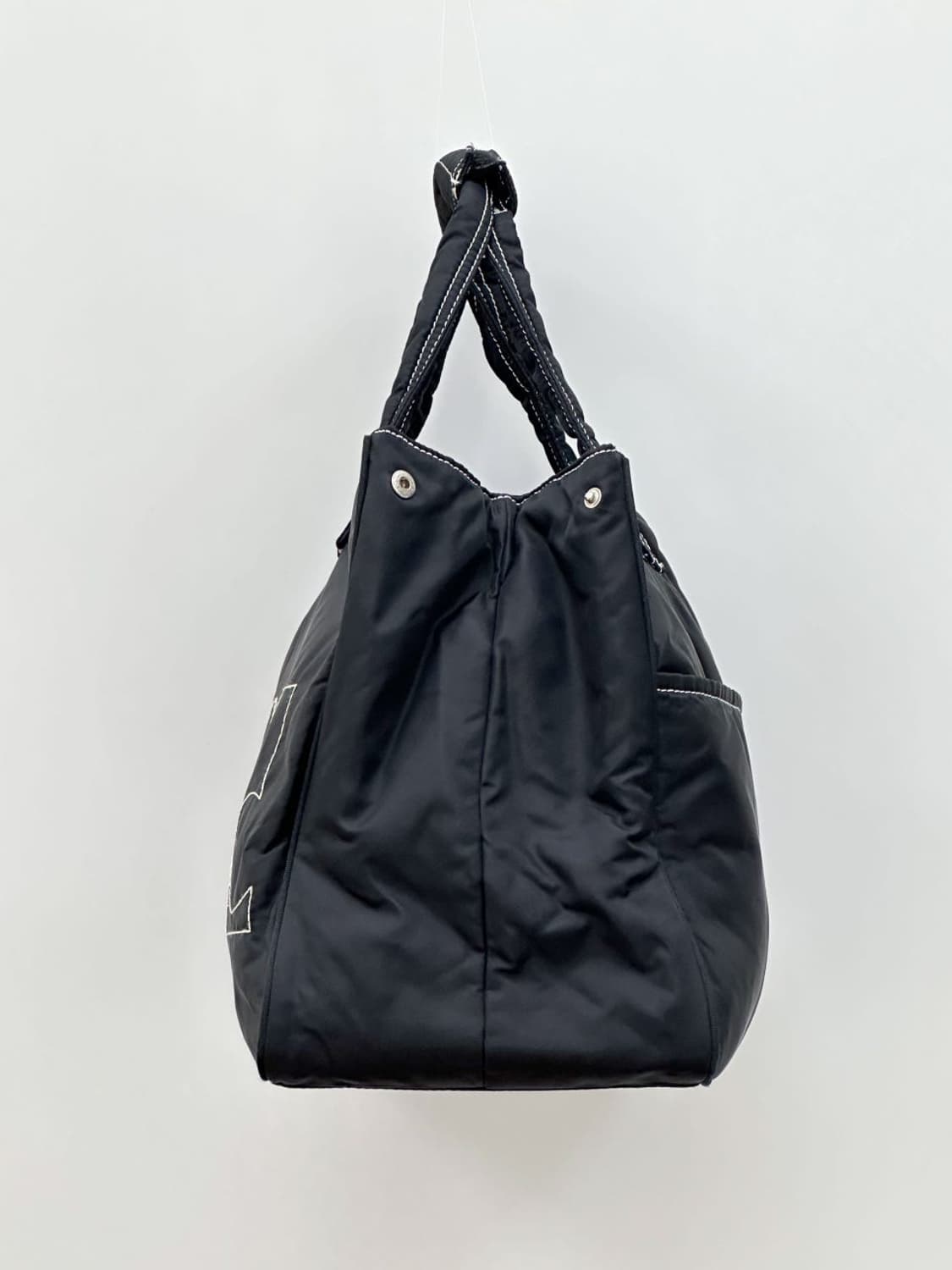 courreges / 꾸레쥬 스티치 빅 로고 숄더백 상품이미지6