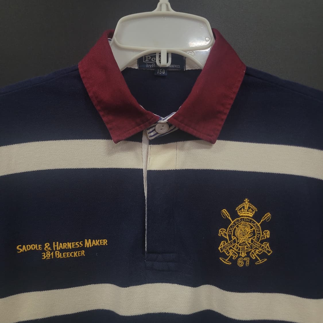 Ralph Lauren 랄프로렌 엠브로이드 자수로고 럭비 셔츠 상품이미지2