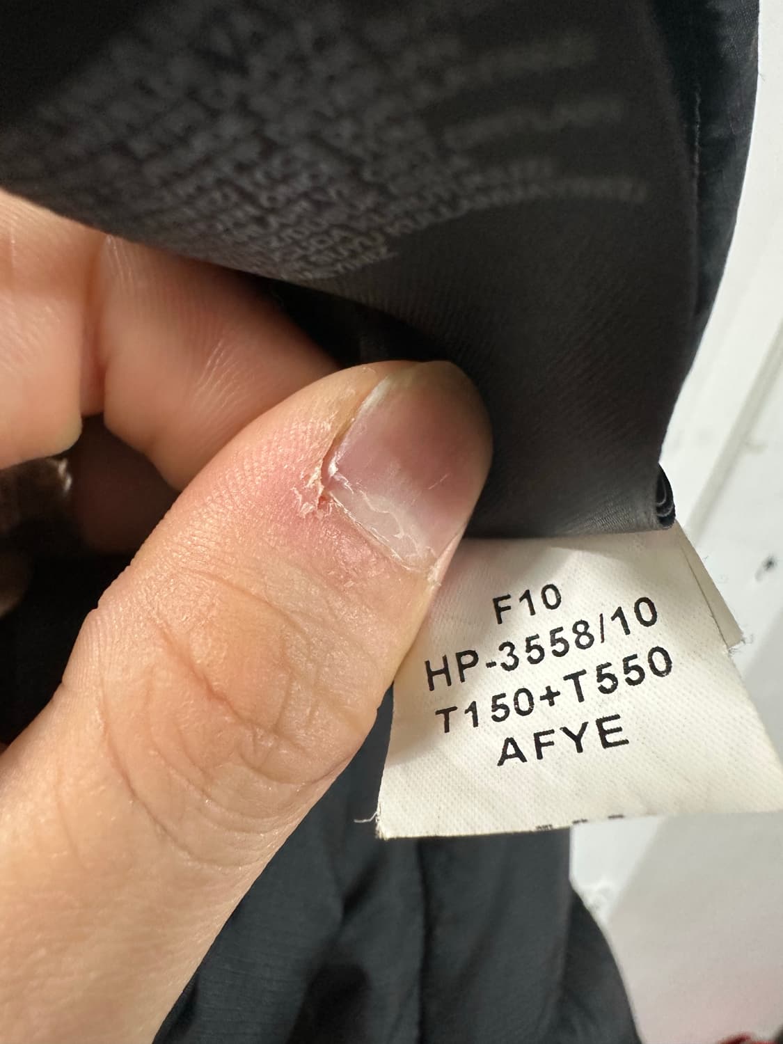 노스페이스 700 눕시 블랙 상품이미지5