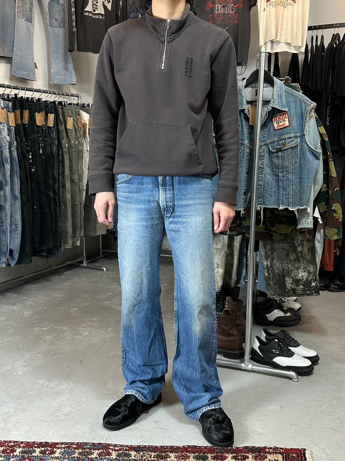 90's USA Made 빈티지 리바이스 517 부츠컷 상품이미지2