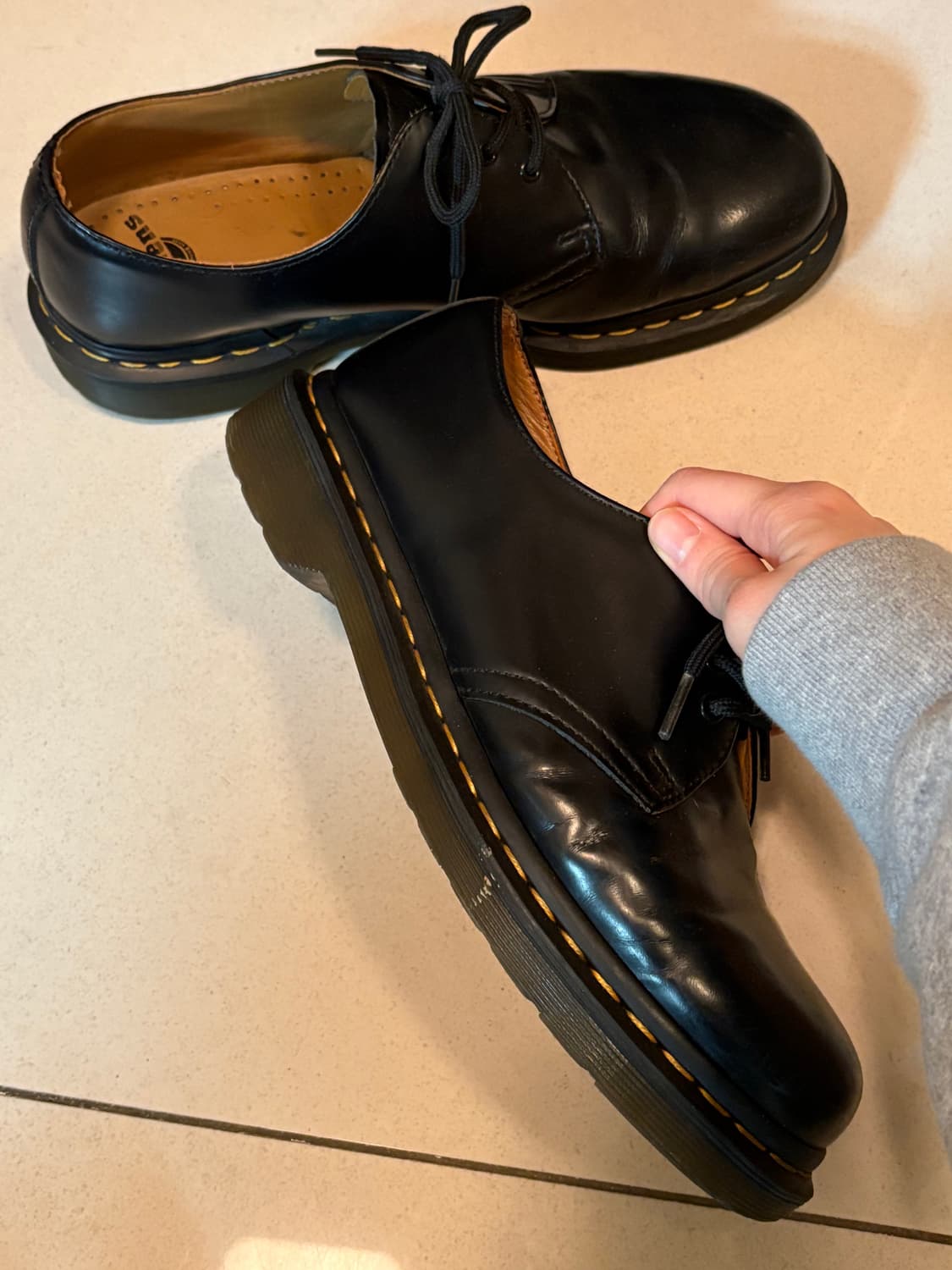 닥터마틴 1461 스무스 블랙 270 상품이미지6
