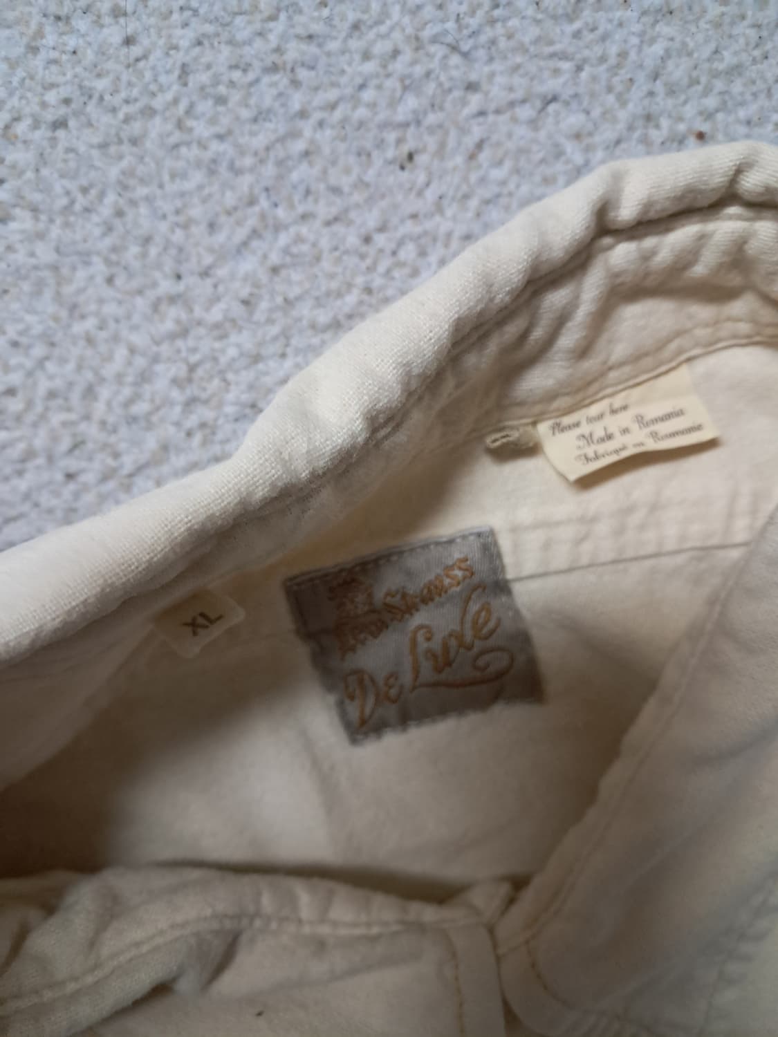 리바이스 Deluxe Shirt Cream 상품이미지3