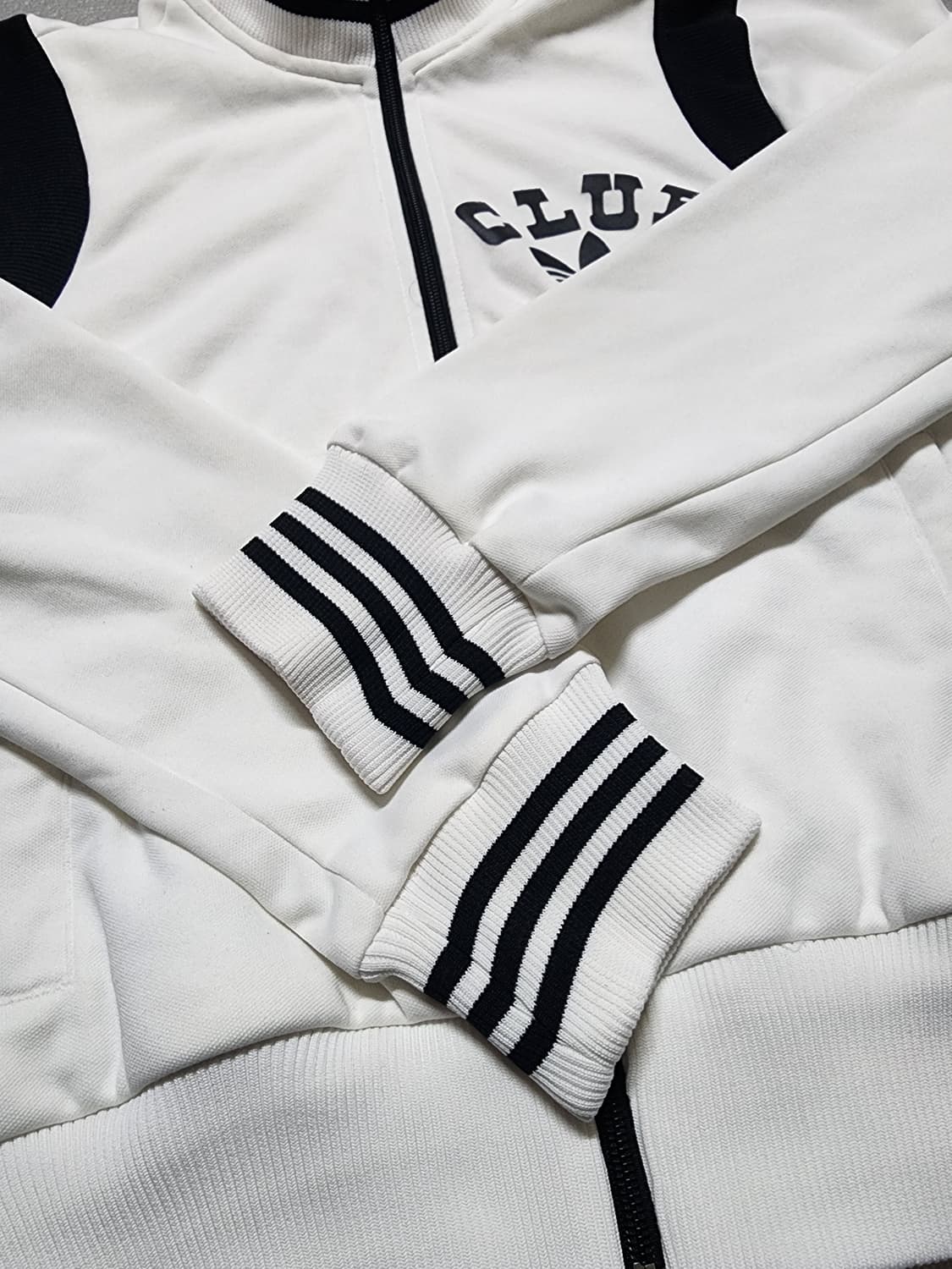 아디다스 올드스쿨 클럽 화이트 트랙탑 져지 자켓 상품이미지9