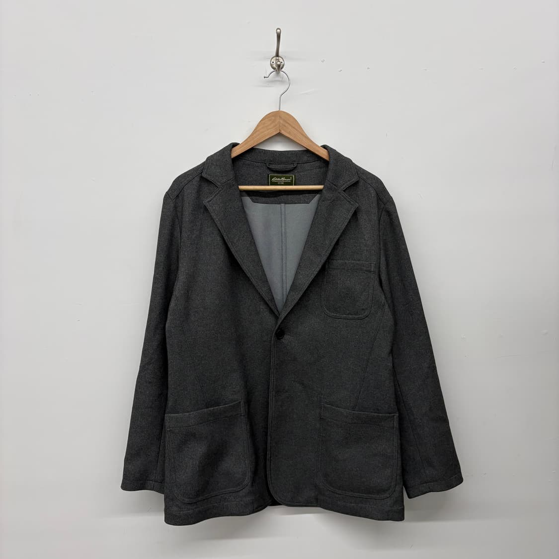 에디바우어 차콜 울 블레이저 남/M 상품이미지1