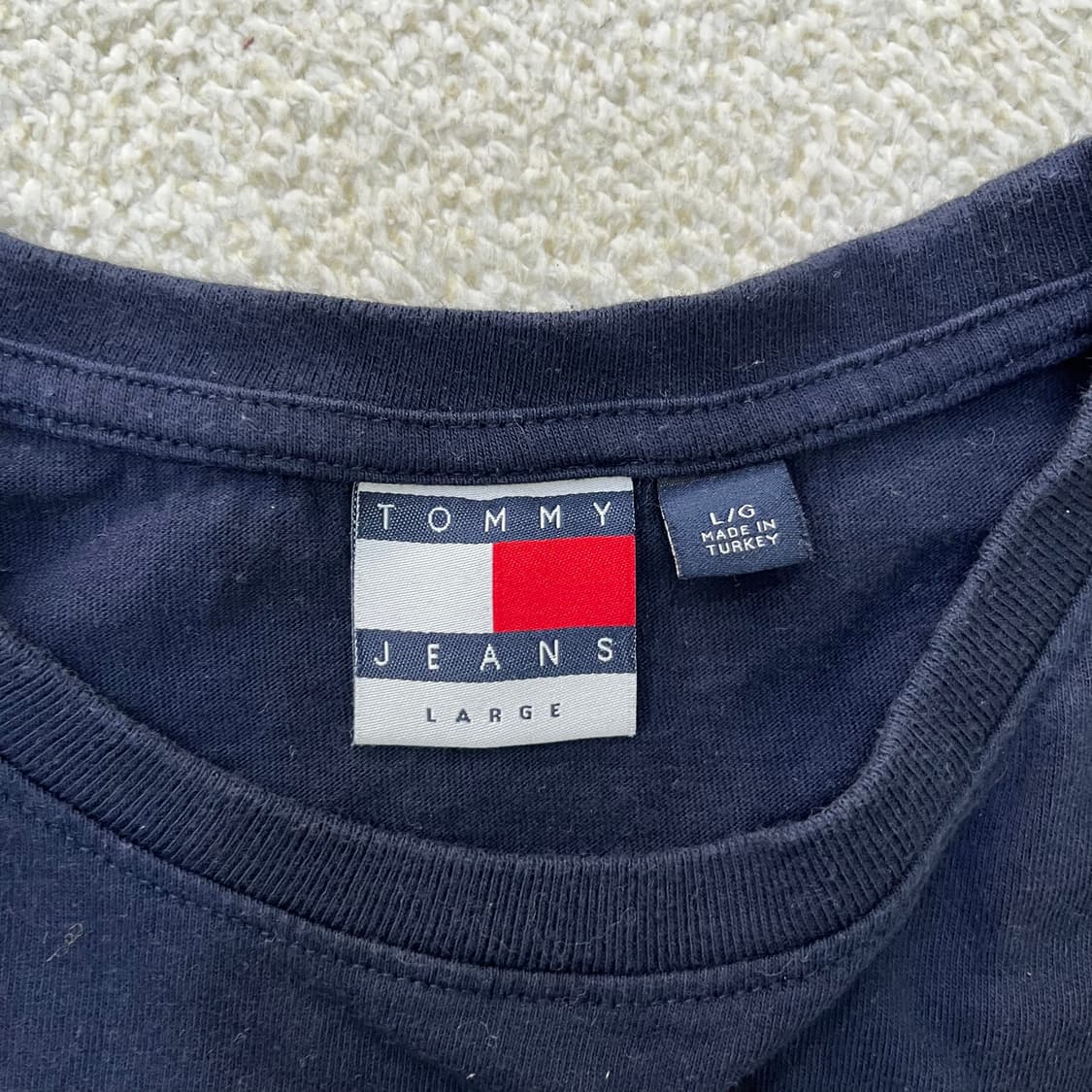 L 타미힐피거 빅로고 반팔 티셔츠 0331M 상품이미지2