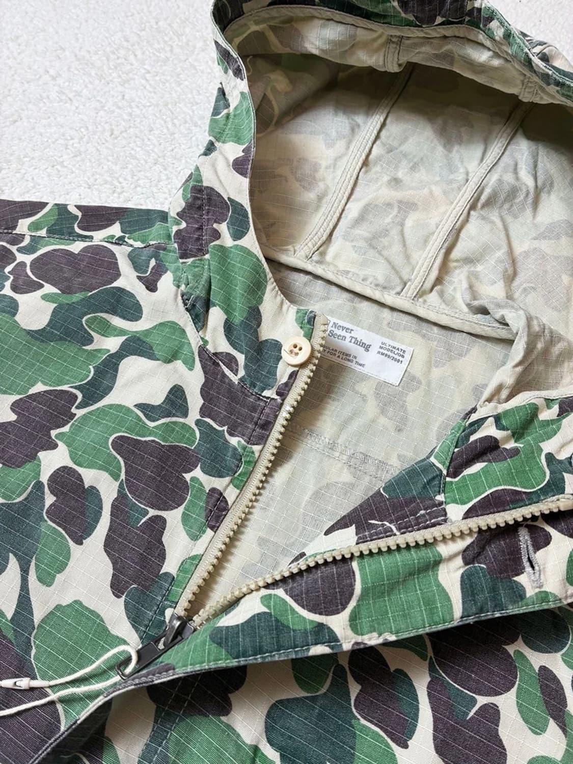 Never Seen Thing 00's 립스탑 후디 자켓 PN7507 상품이미지3