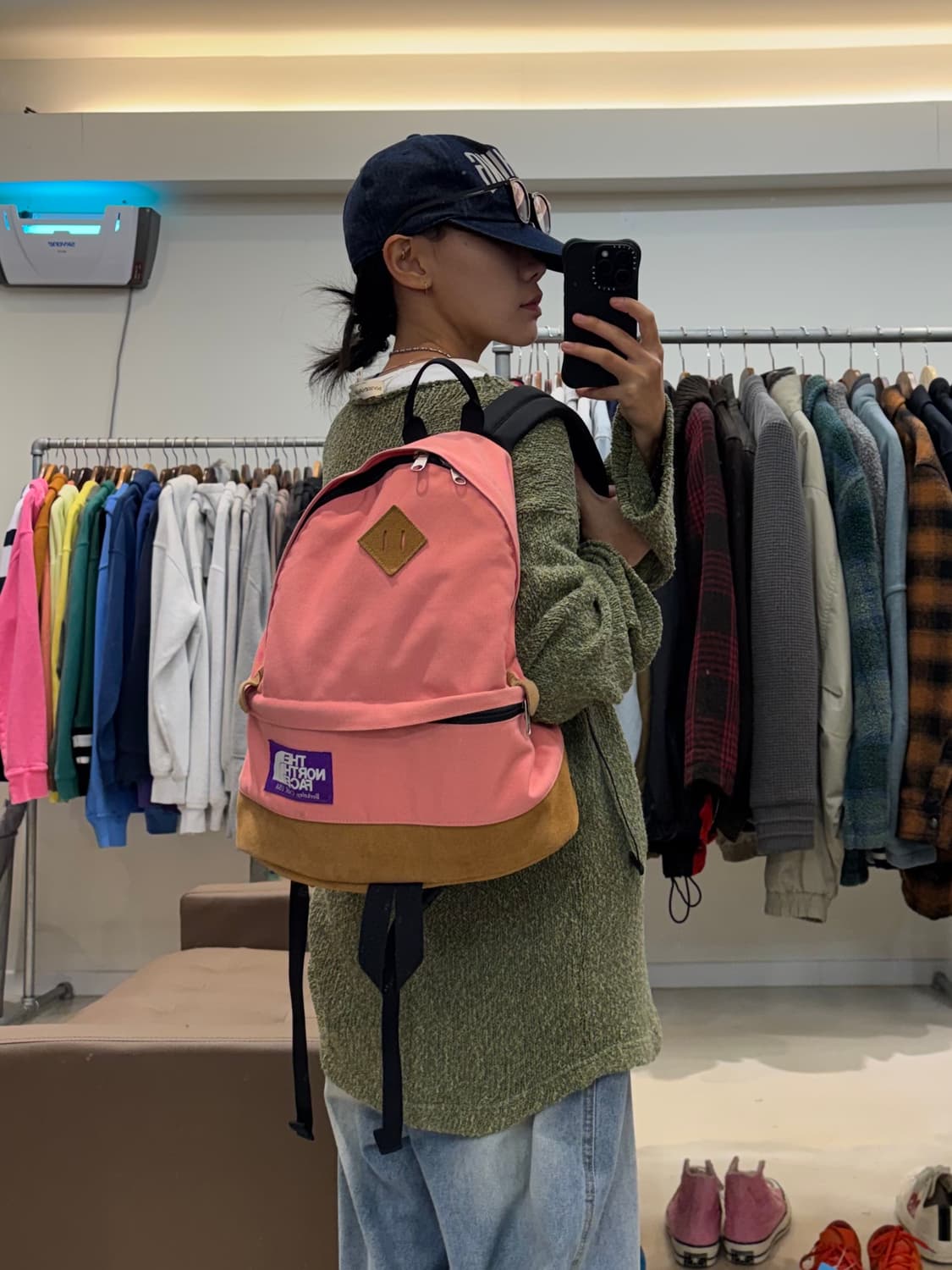 노스페이스 퍼플라벨 데이팩 핑크 상품이미지8