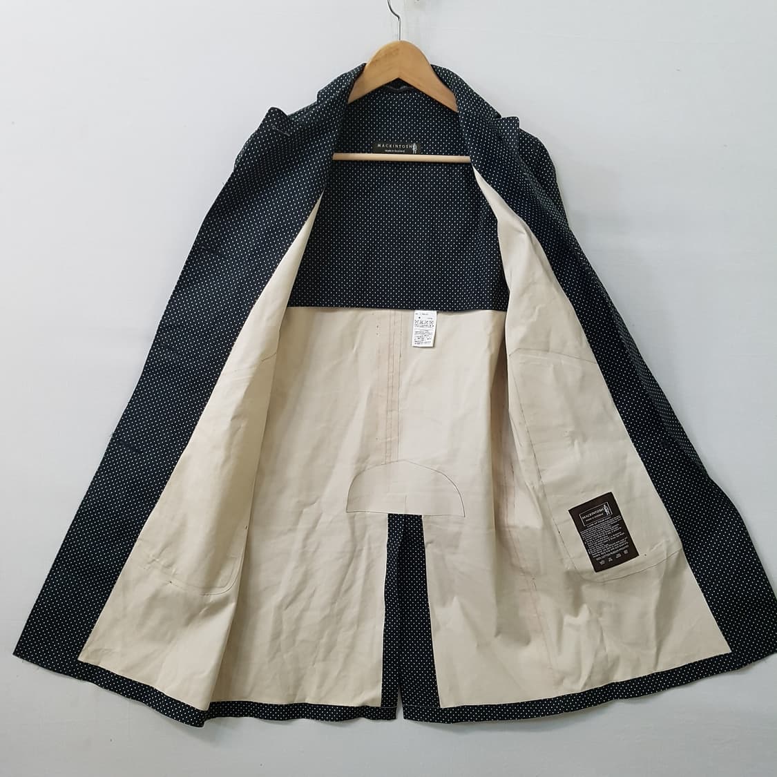 MACKINTOSH 레인코트 블랙 도트 상품이미지5