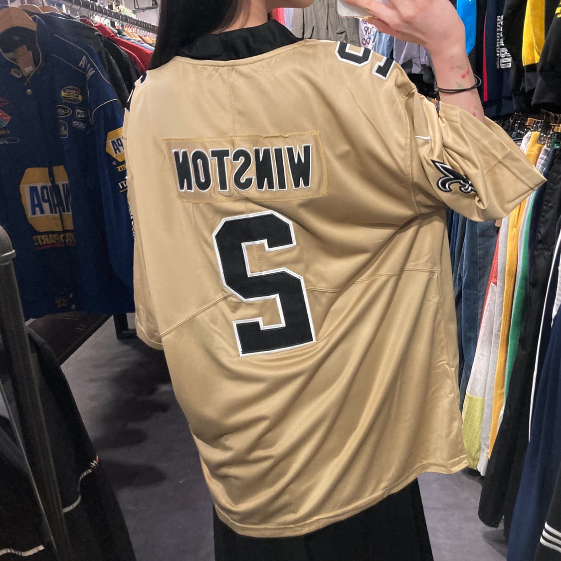 [IM] NFL x NIKE 제이미스 윈스턴 NO.2 베이지 져지 상품이미지5