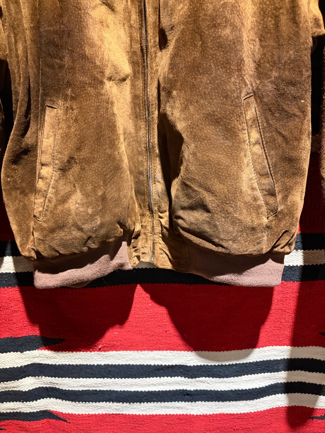 Brown suede  blouson / 스웨이드 블루종 점퍼 상품이미지6