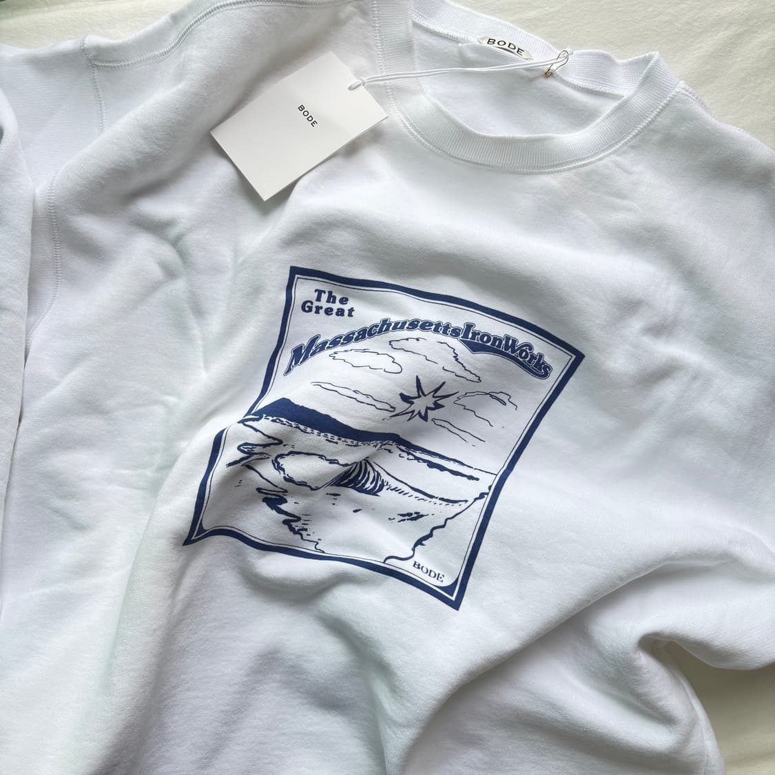 [L] Bode 보디 아이언워크 맨투맨 상품이미지1