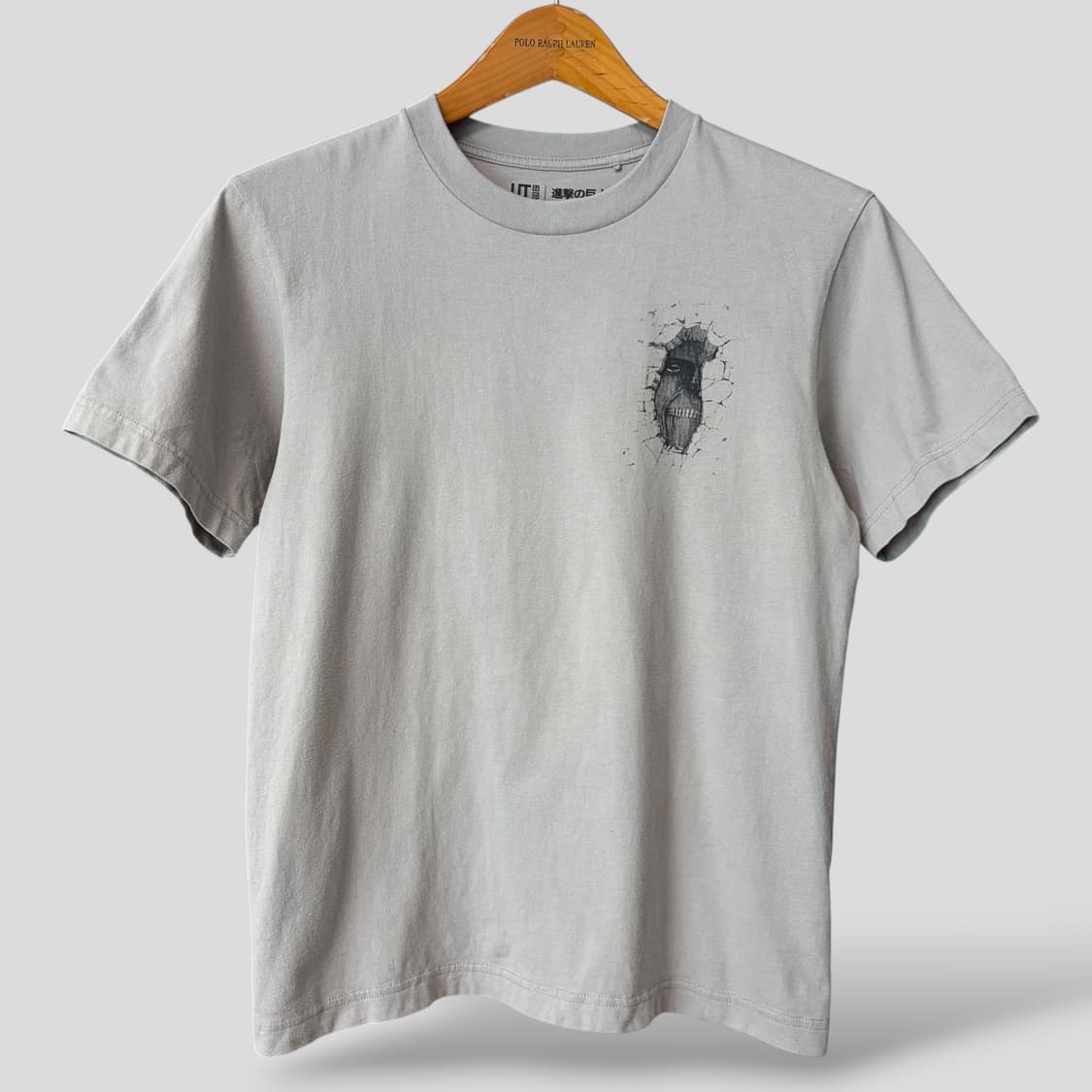 (S)유니클로 진격의 거인 반팔티셔츠 상품이미지1