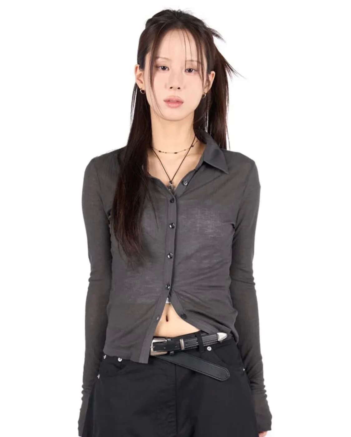 릿킴 텐셀가디건 상품이미지1