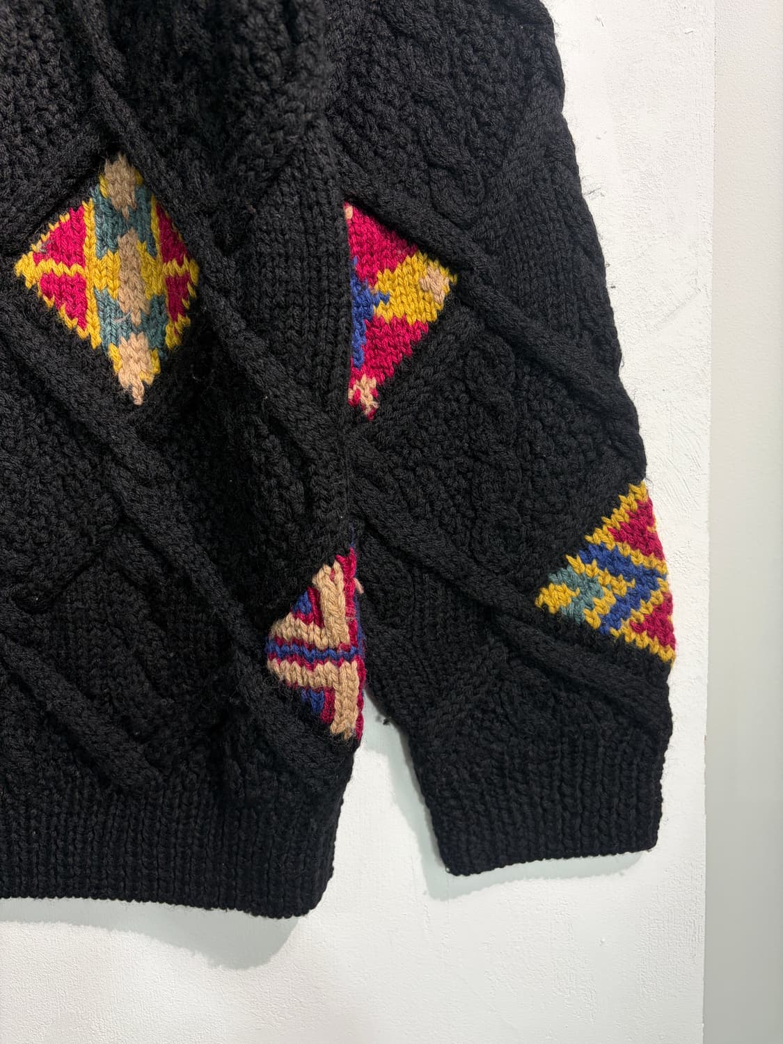 [L~XL] 헤비울 100% 자수 핸드니트 상품이미지8