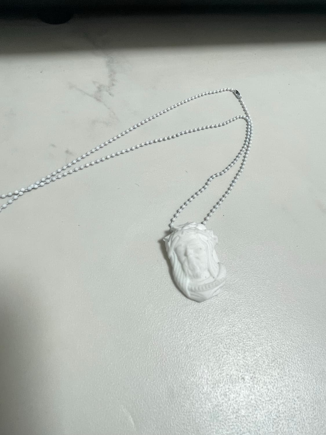 마지막 재고💙 J+NNECKLACEJ+N 목걸이 white 상품이미지5