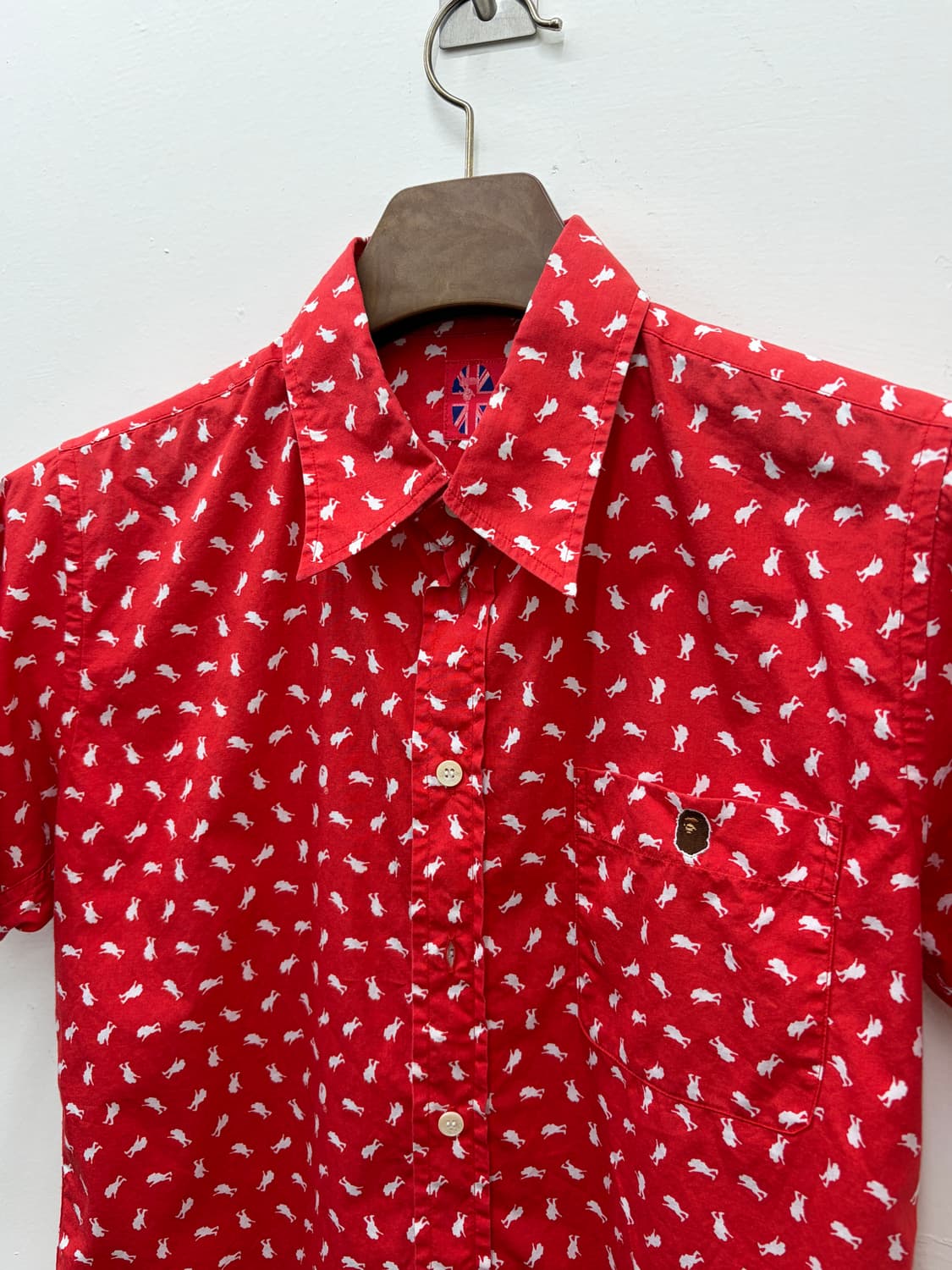 니고시절)) 베이프 반팔 셔츠 상품이미지5