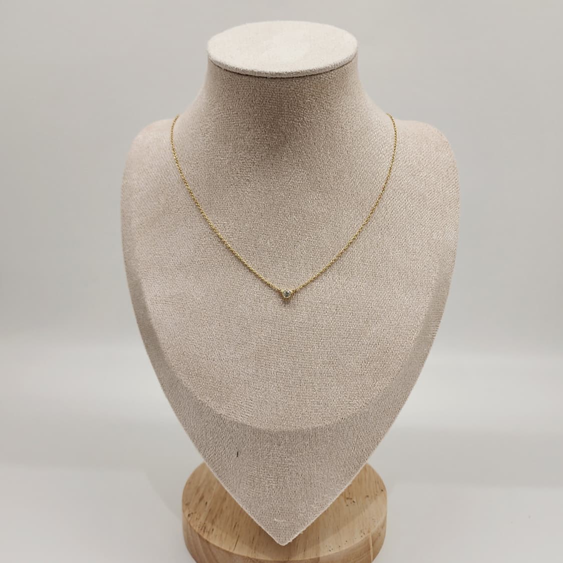 티파니앤코 옐골18K 엘사 퍼레티 바이더야드 1p 네크리스 0.12캐럿  상품이미지1