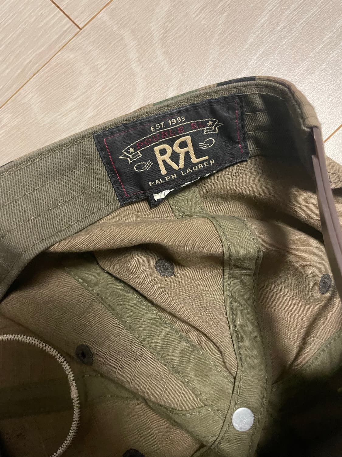 RRL 카모볼캡 상품이미지2