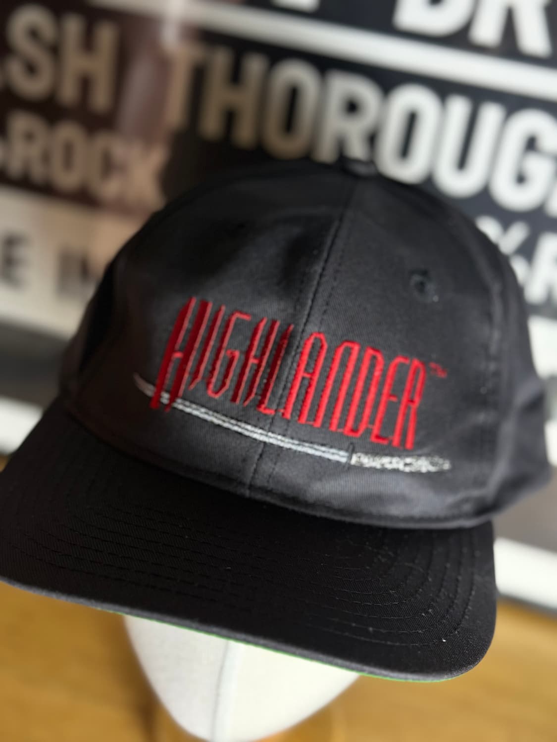 90s Highlander 하이랜더 무비 빈티지 모자 상품이미지2