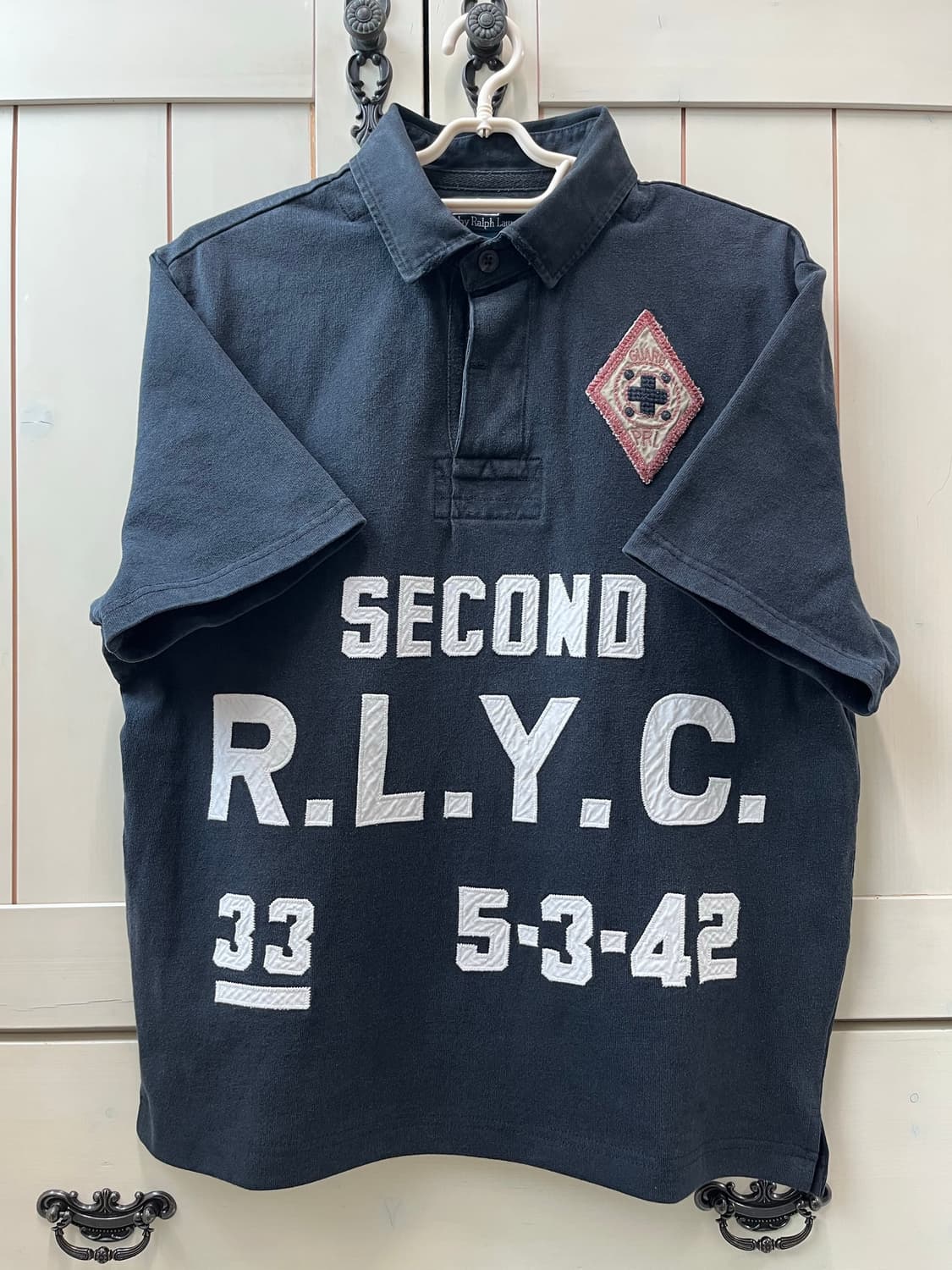 폴로 R.L.Y.C. 패치 폴로 셔츠 PK 카라티 RLYC POLO 상품이미지3
