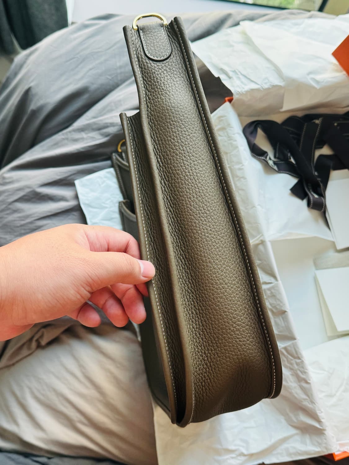 [K각인/인보이스] 에르메스 에블린 33 에토프 금장 (남성 강추) 상품이미지3