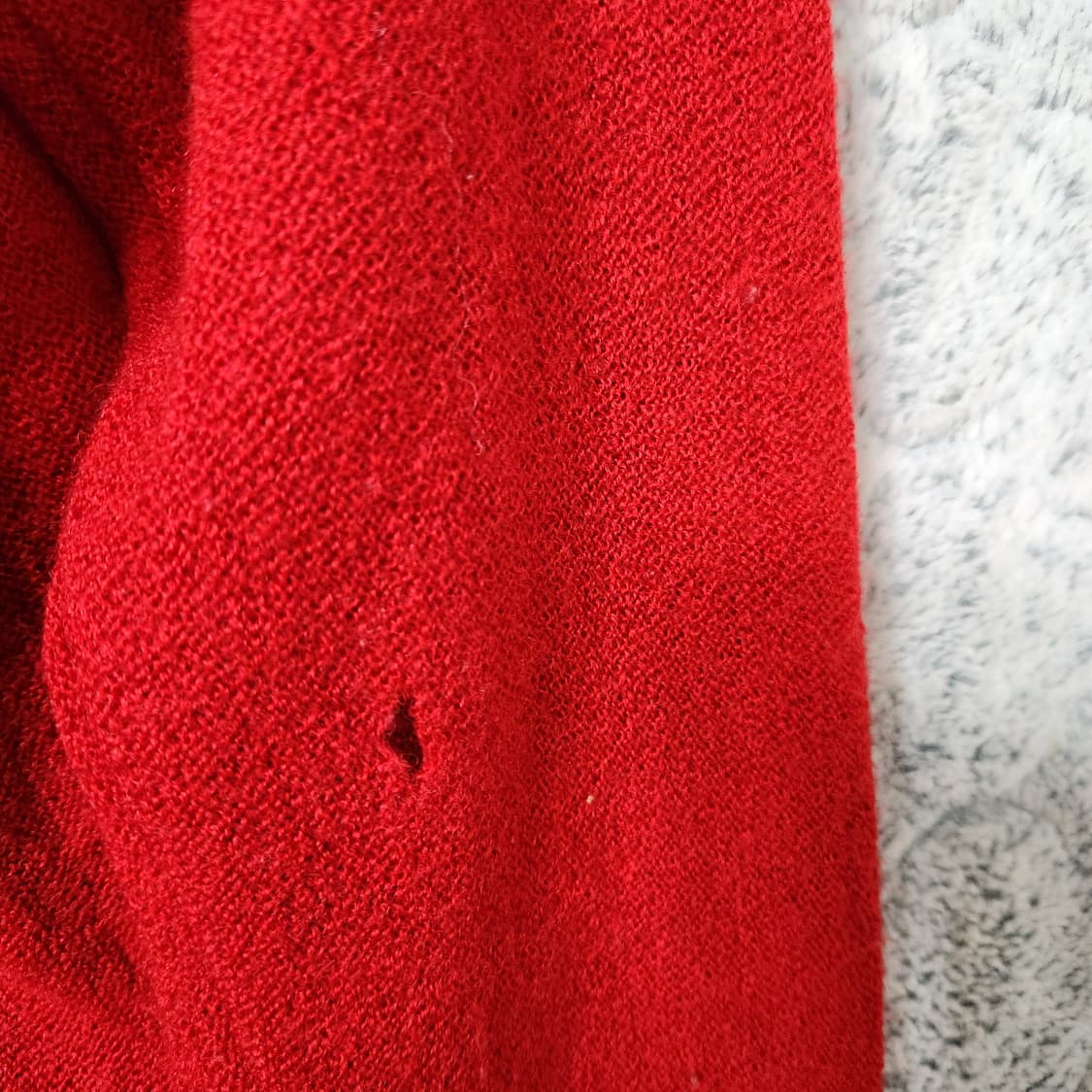 H470 [105] 라코스테 서광 빈티지 니트 가디건 상품이미지5