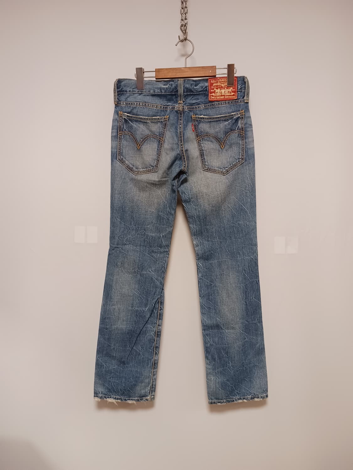 리바이스 일본판  Y2K 슬림핏데님팬츠 상품이미지7