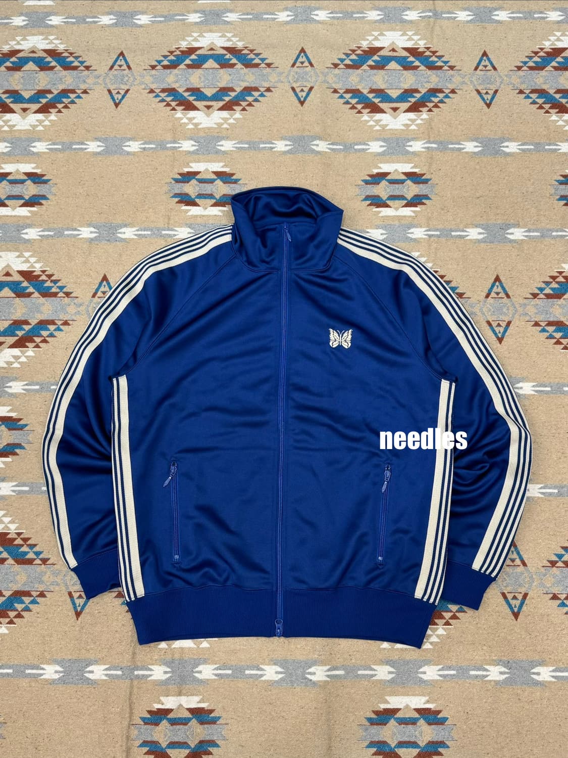 [L] 니들스 트랙 자켓 폴리 스무스 로얄블루 상품이미지1